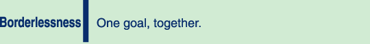 Borderless | One goal, together